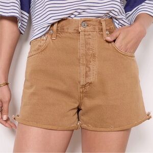 Citizens of Humanity High-Rise Denim Vintage Shorts